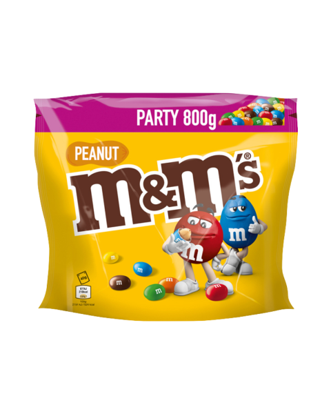 M und Ms Peanut Party, Standbeutel, 800g